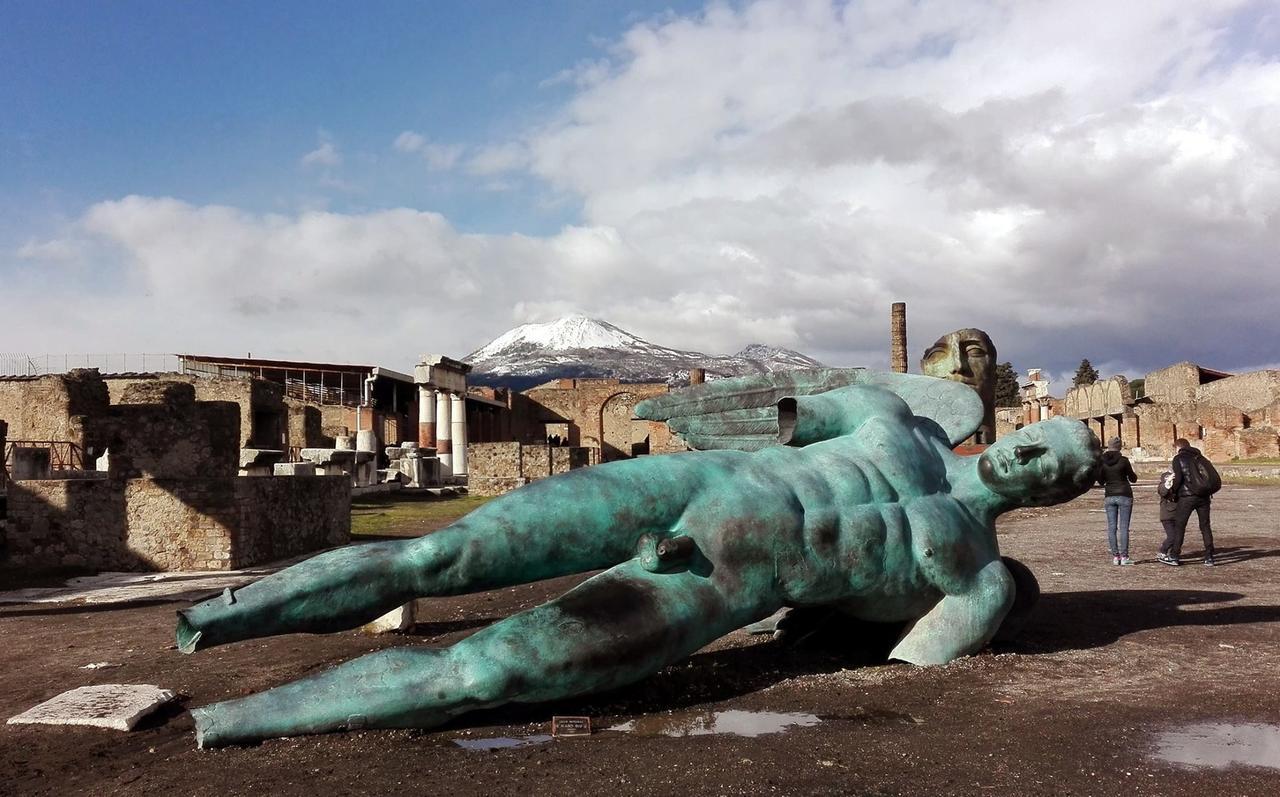 Hotel Il Santuario - Pompei Pompeji Kültér fotó